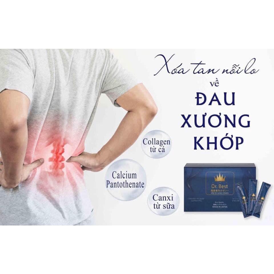Dr Best - Thạch Tăng Cường Sức Khỏe Cho Người Trưởng Thành Của Nhật