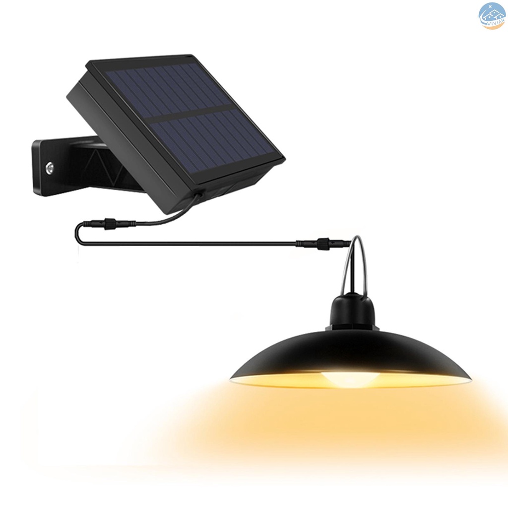 Đèn Treo 16 Bóng Led 2 Cấp Độ Sáng Ip65 Sử Dụng Năng Lượng Mặt Trời