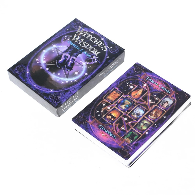 Bộ bài tarot 48 lá bản tiếng Anh HAN Witches' Wisdom Oracle