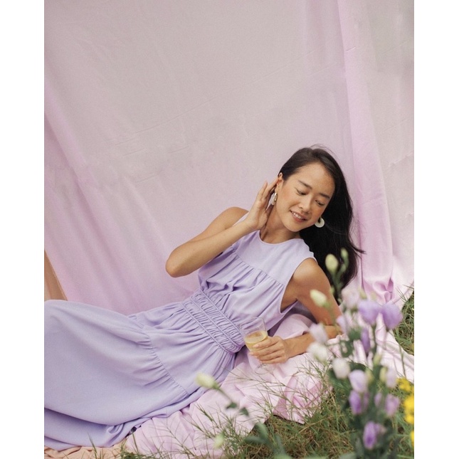 Đầm Heulwen tím của Oyster and Snail