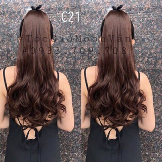 Tóc giả nữ đẹp ❤️💕 freeship❤️💕 tóc cột xoăn