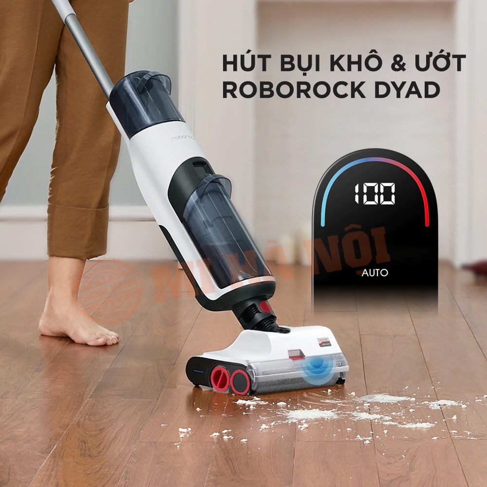 Máy hút bụi lau nhà khô và ướt Roborock Dyad chính hãng, bảo hành 18 tháng