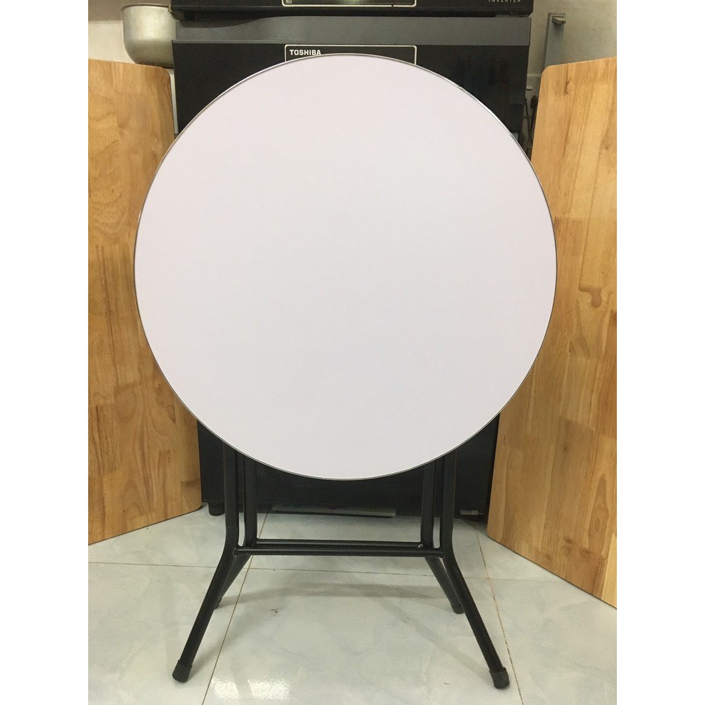 Bàn cà phê 𝐅𝐑𝐄𝐄 𝐒𝐇𝐈𝐏 bàn gấp gọn tiện dụng tròn 60 cao 72 cm