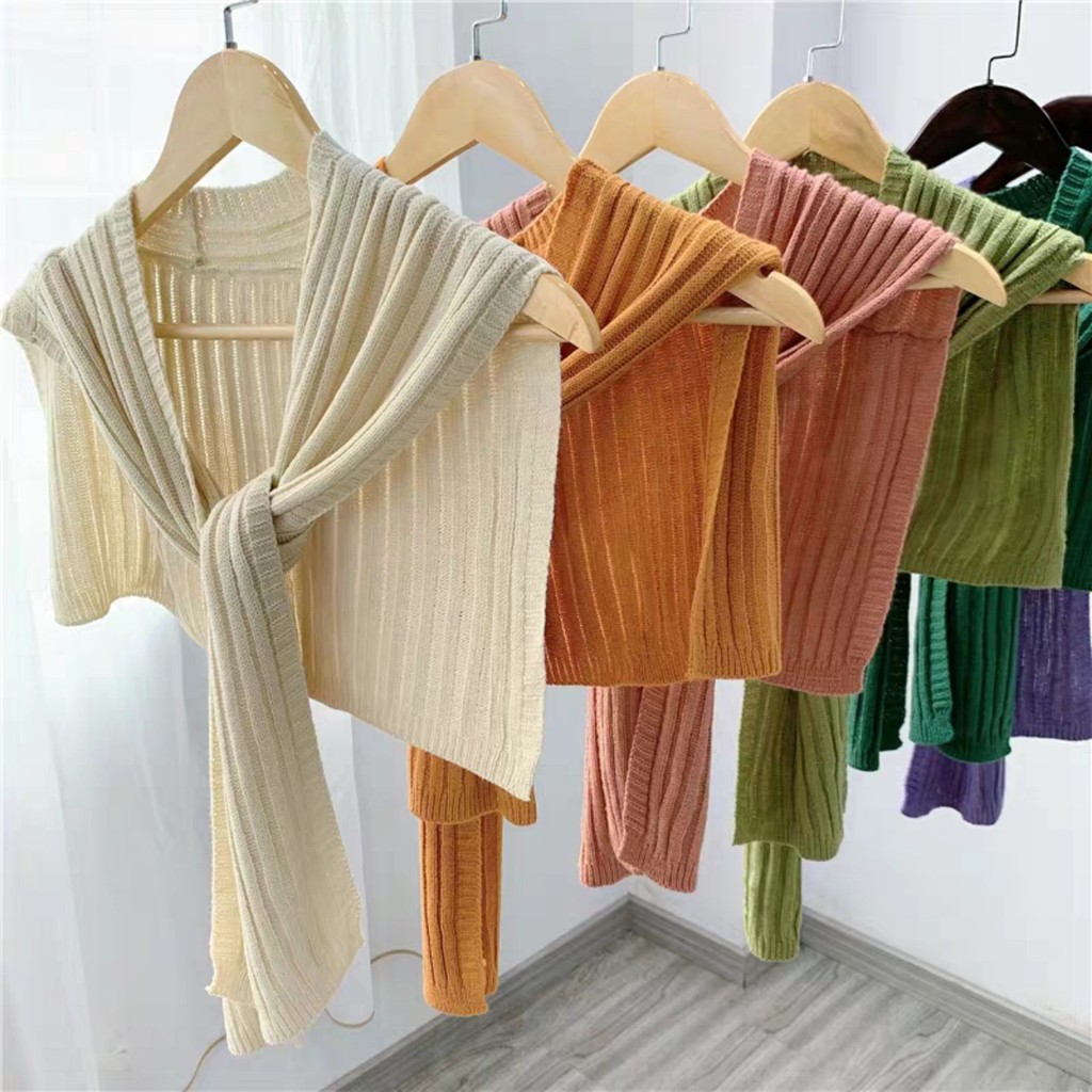 (ORDER) Khăn len choàng cổ Style Hàn Quốc nhiều màu - Có ảnh thật