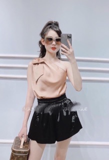 [👉 BÁN GIÁ XƯỞNG ÁO LỆCH VAI NƠ LỤA