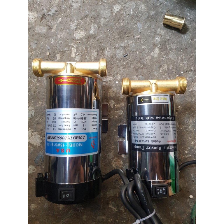 Bơm Tăng áp có rơ le tự ngắt công suất 150w