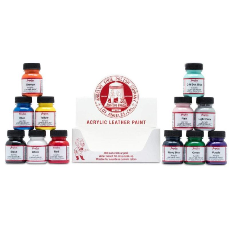 [BẢNG MÀU 1] 1 lọ màu acrylic vẽ giày customer Angelus