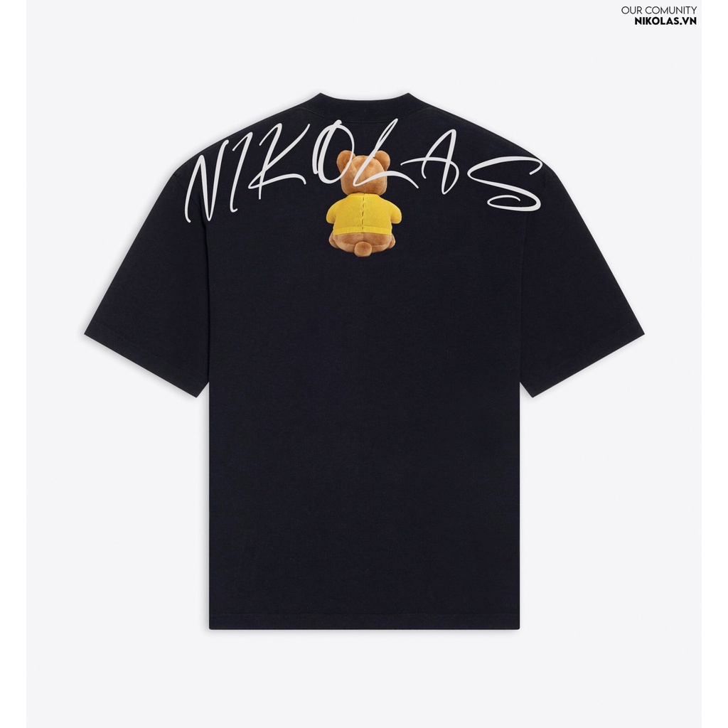 Áo thun Unisex Nikolas 100% Cotton Golden Bear