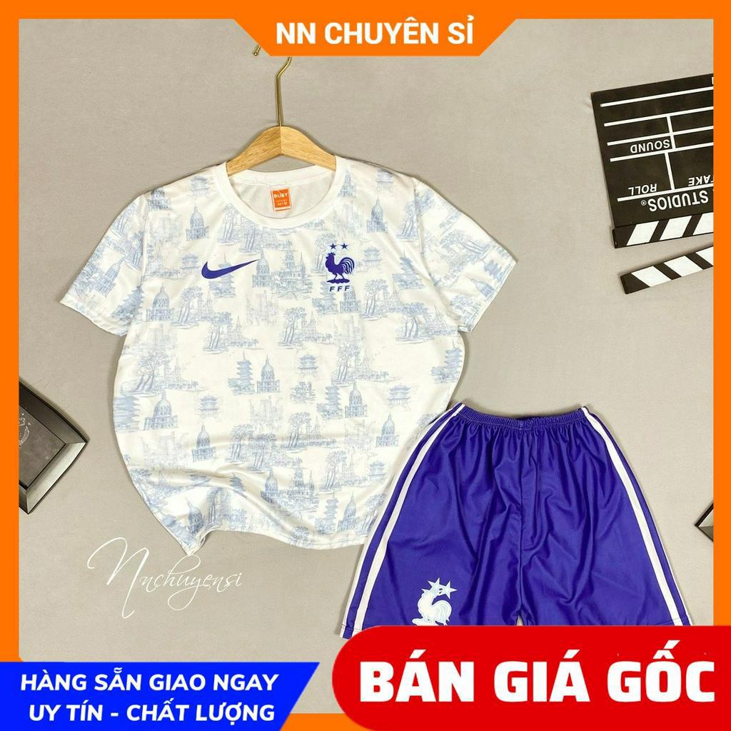 ĐỒ BỘ THỂ THAO ĐÙI BÉ TRAI size đến 70kg chât thun mềm mát Đồ bộ thun nam quần đùi DBRBD FULL SIZE