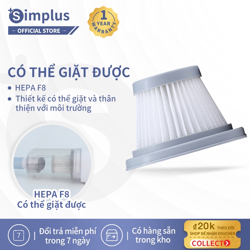 Bộ phận lọc của máy hút bụi được điều chỉnh phù hợp với máy hút bụi 001 để lọc các hạt nhỏ, bụi và nấm mốc