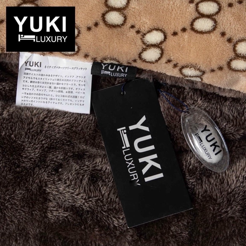 Chăn lông cừu YUKI cao cấp hàng nhập khẩu size 2m-2m3