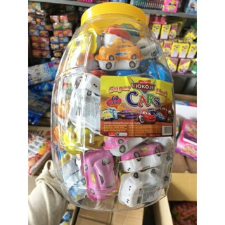 Sỉ bình 60 lọ kẹo hình ô tô đẹp mắt