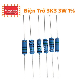 [10pcs] Điện trở 3K3 3W 1%