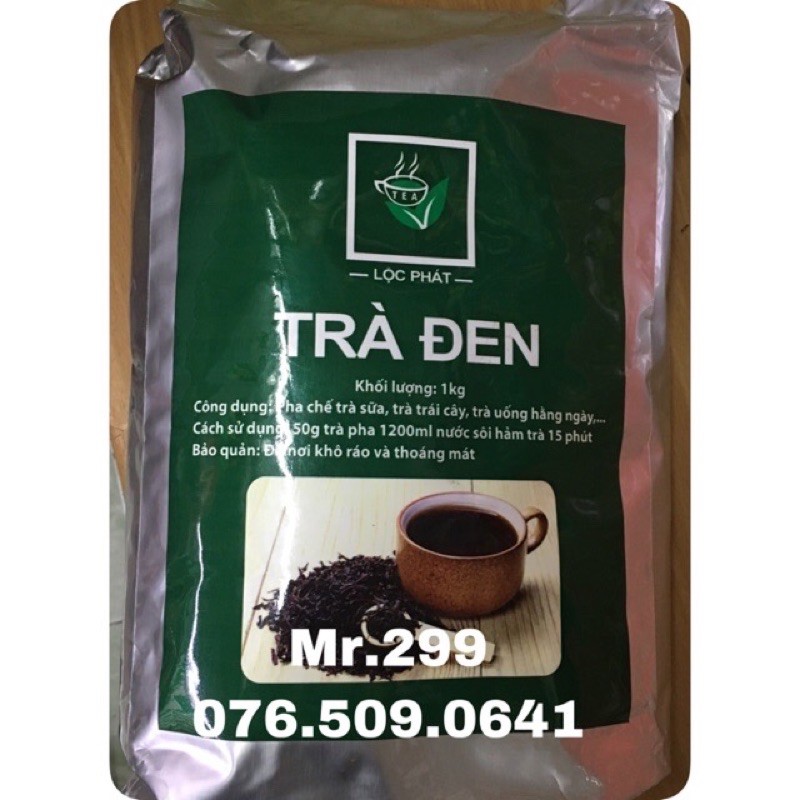 Trà đen Lộc Phát gói 1 kg [ tra QR code ra web]