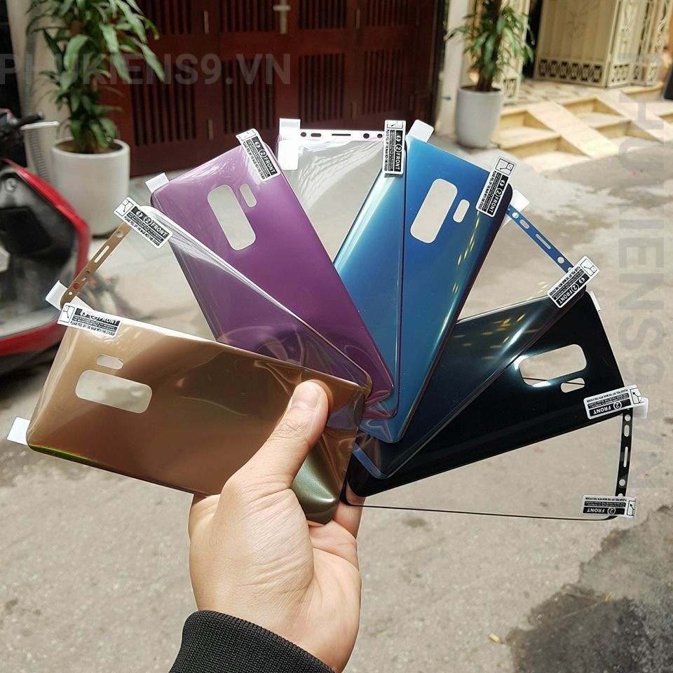 [Mã ELORDER5 giảm 10k đơn 20k] Dán Film 3D 2 Mặt Trước Sau Dành Cho Samsung Galaxy S9 Plus