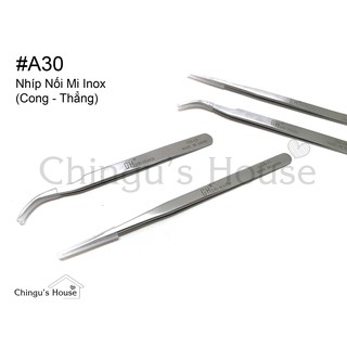 Nhíp Nối Mi - Đen hoặc Inox