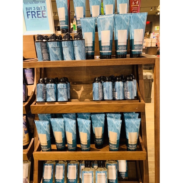 Xịt thơm nam Fresh Water Bath & Body Works 104gram