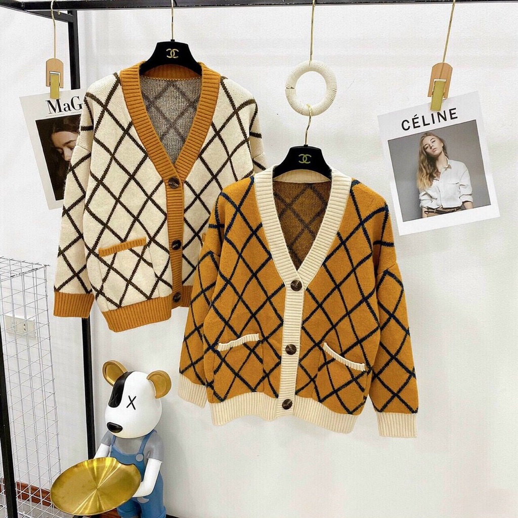 áo khoác len, áo cardigan dệt kim munmun siêu hot | BigBuy360 - bigbuy360.vn