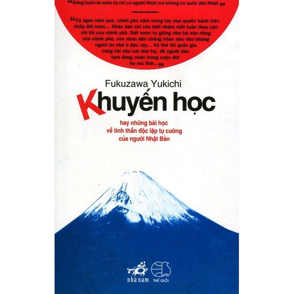 [Mã LIFEMALL995 giảm 10% đơn 99K] Sách - Khuyến Học ( Tái Bản) - Fukuzawa Yukichi