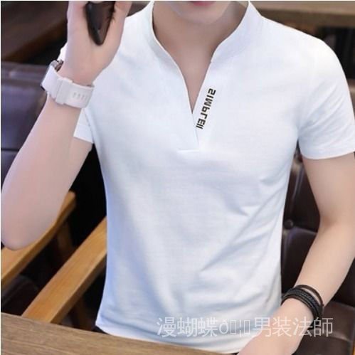 Áo Thun Cotton Ngắn Tay Dáng Ôm Thời Trang Mùa Hè Cho Nam J3Kx