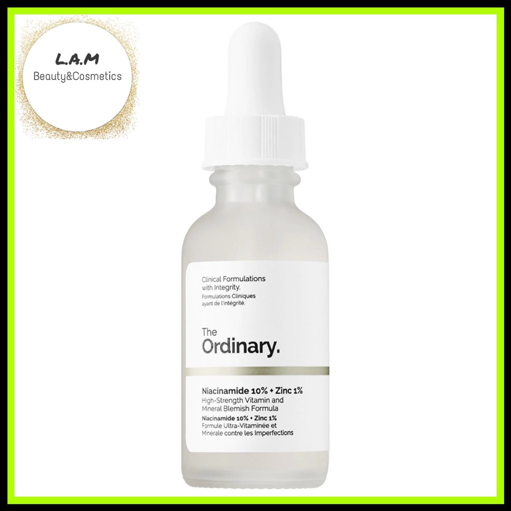 Tinh Chất Ngừa Mụn Serum THE ORDINARY Niacinamide 10% + Zinc 1% | BigBuy360 - bigbuy360.vn