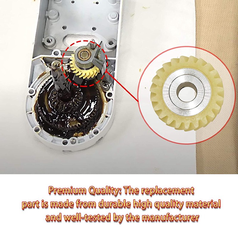 Bánh răng W10112253 thay thế cho máy trộn thực phẩm 4162897 4169830 ap4295669