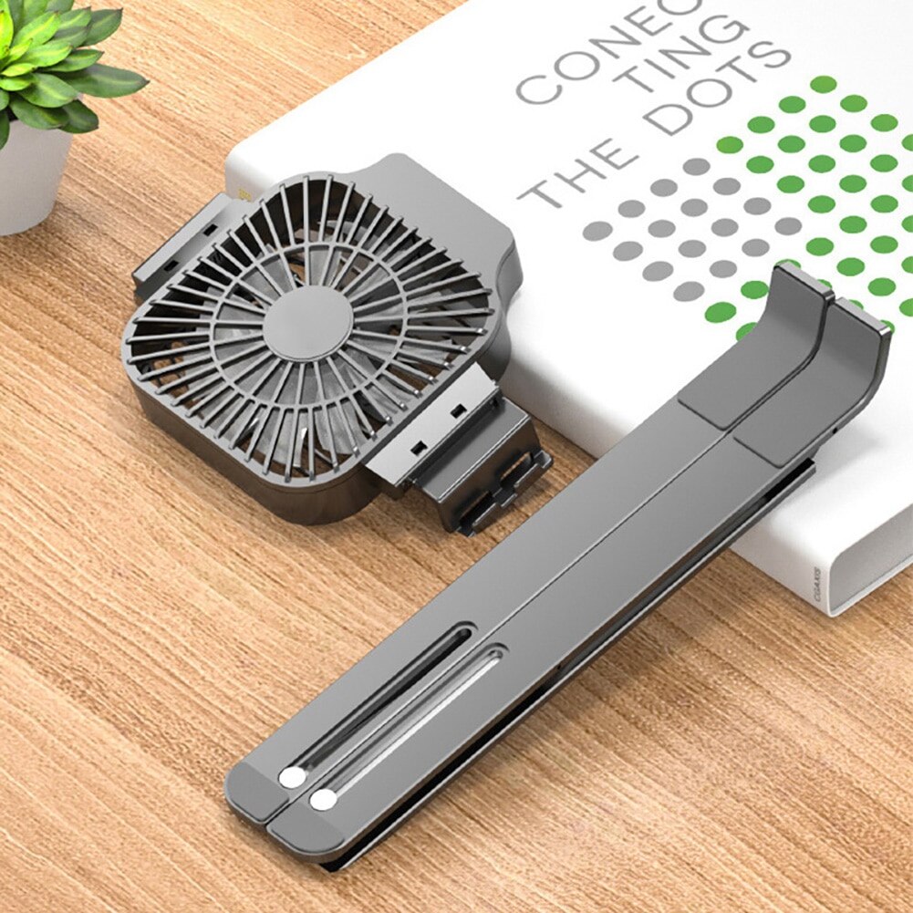 Giá đỡ hợp kim nhôm có quạt tản nhiệt cho máy tính xách tay/macbook 10-17inch