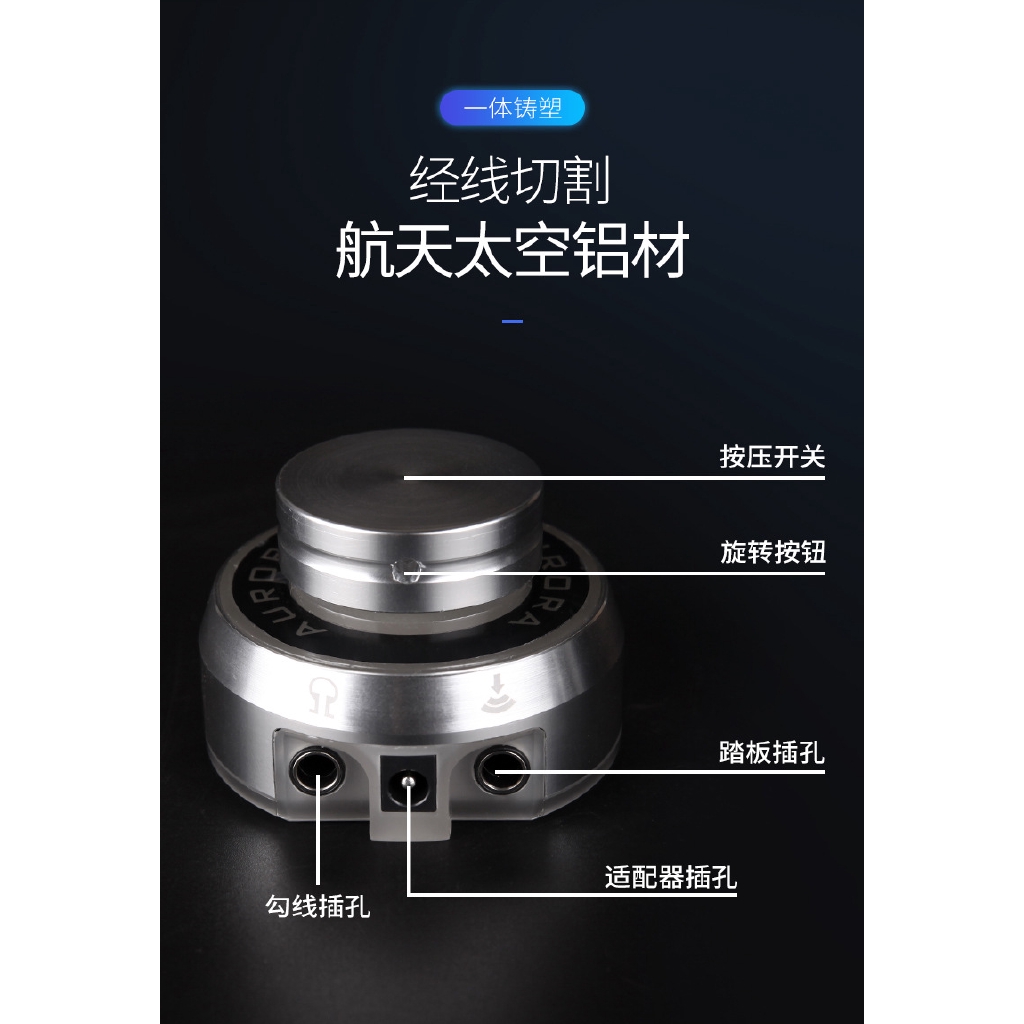 Thiết Bị Máy XămThế Hệ Cực Hot Aurora Màn Hình LCD Nguồn Điện Cao Không Bàn Đạp Máy Xăm Cực Quang