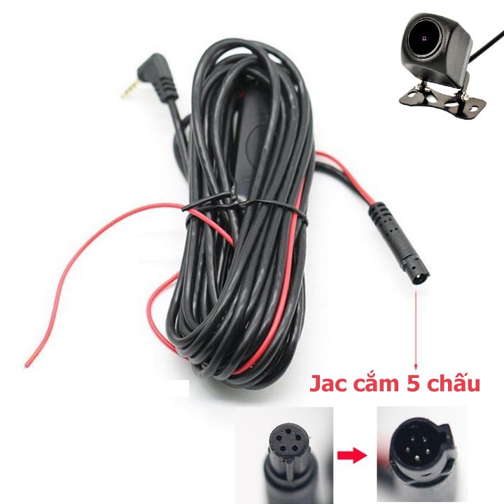 Camera Hành Trình Lùi Loại Jac 5 Chân Kèm Dây