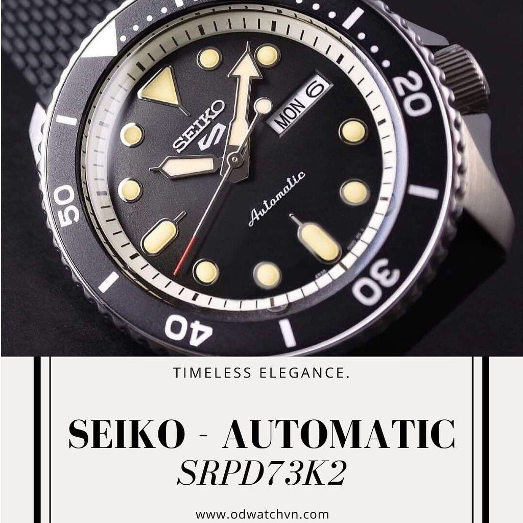 Đồng hồ nam Seiko Automatic SRPD73K2