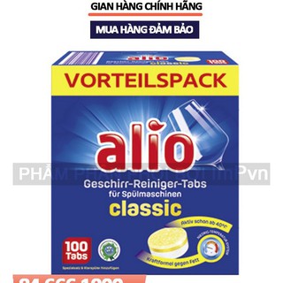 Viên Rửa bát Alio Classic hộp 100 viên