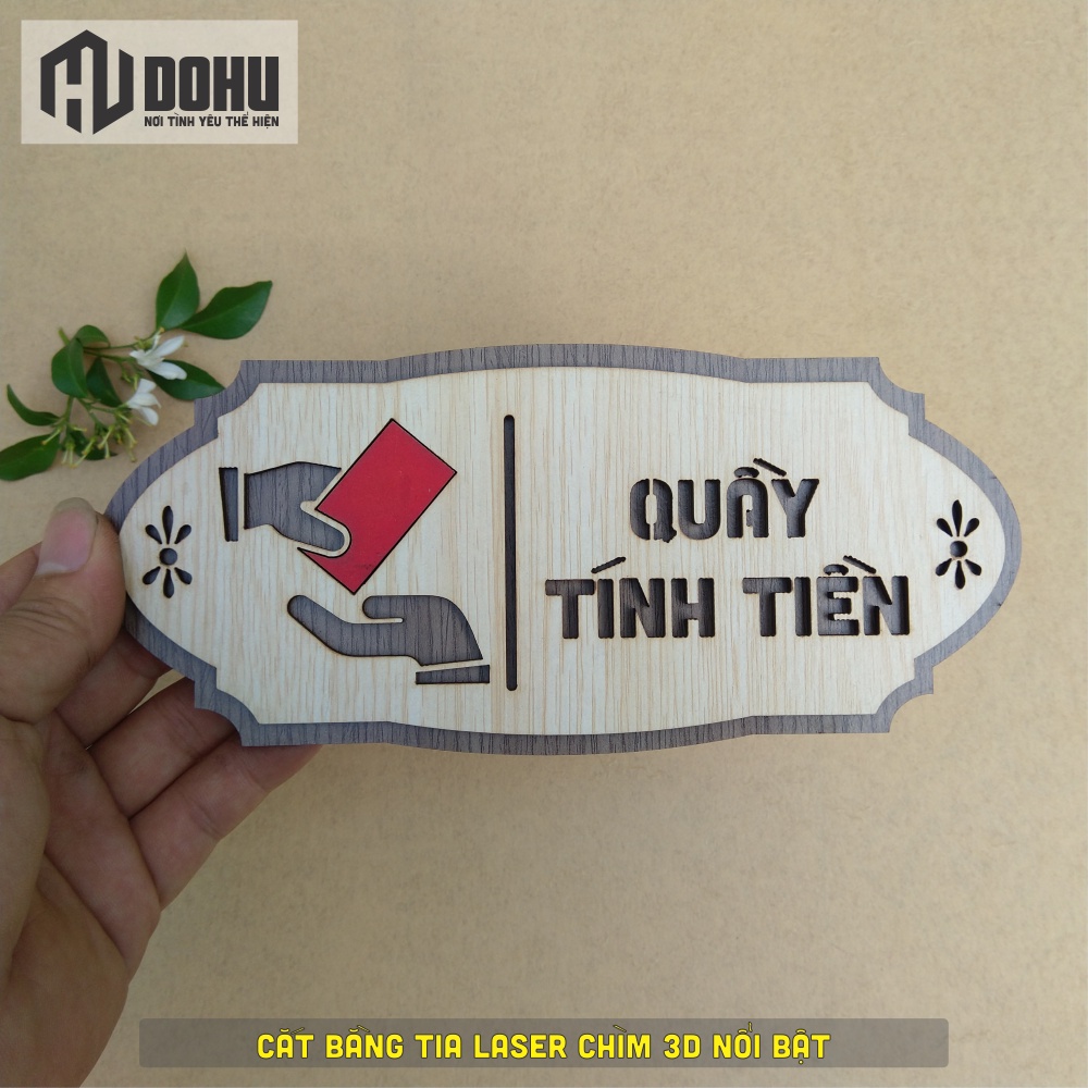 Thiết Kế Vintage Decor Độc Đáo - Có sẵn băng keo 2 mặt phía sau