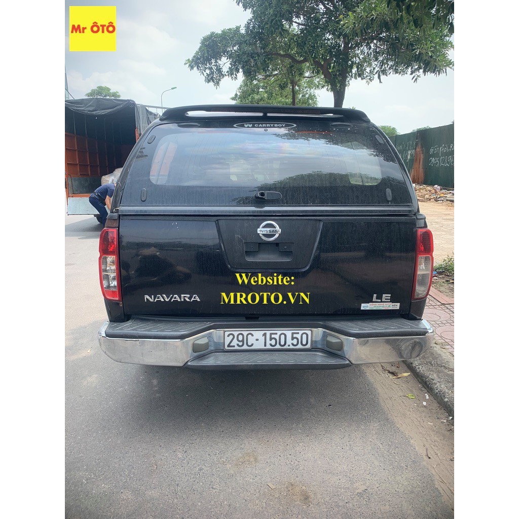 Rèm Che Nắng Xe Nissan Navara 2009 Hàng Loại 1 MR Ô