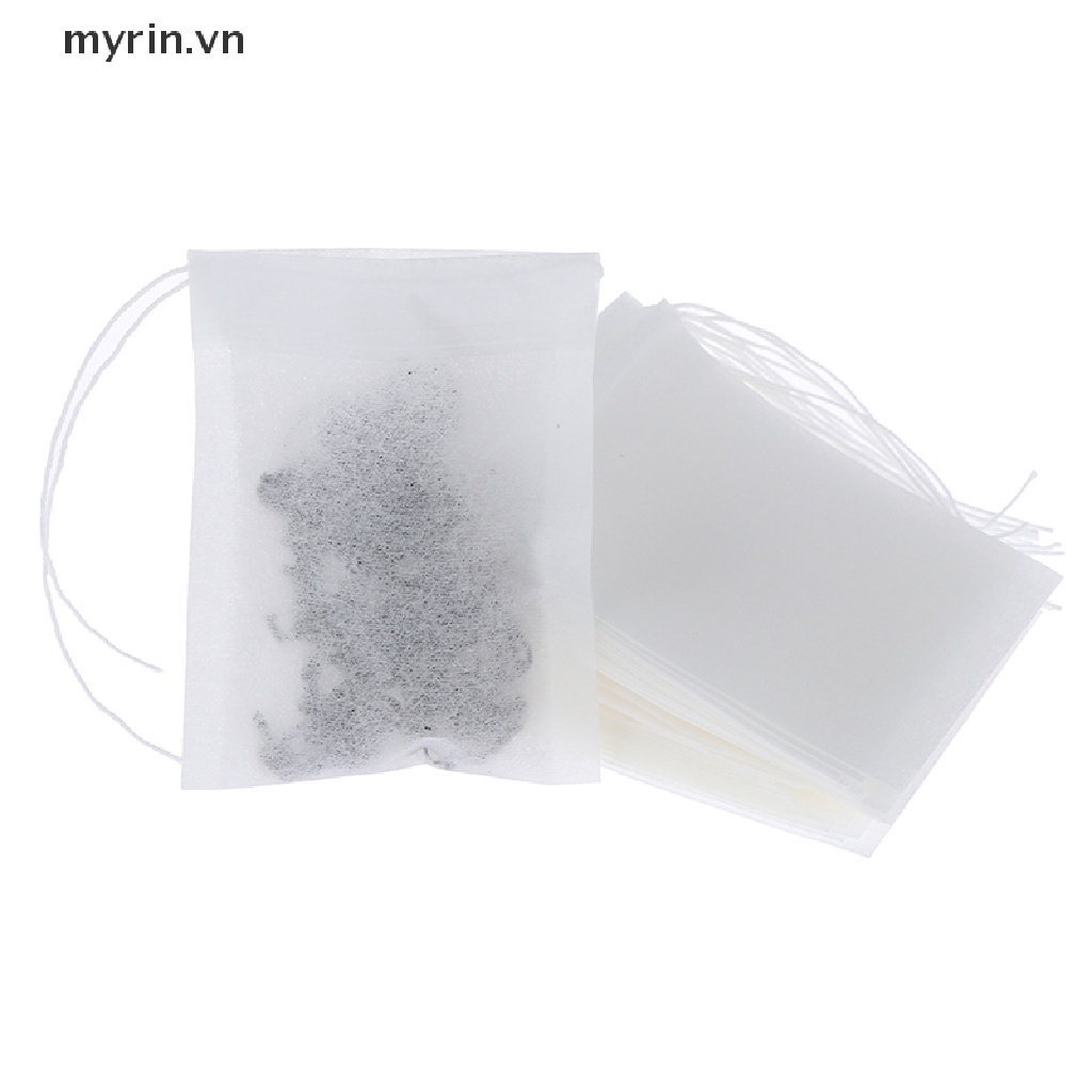 Set 100 Túi Lọc Trà Bằng Giấy Rút Dây Tiện Lợi