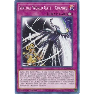 Thẻ Bài YuGiOh Virtual World Gate - Xuanwu - BLVO-EN075 - Common 1st Edition