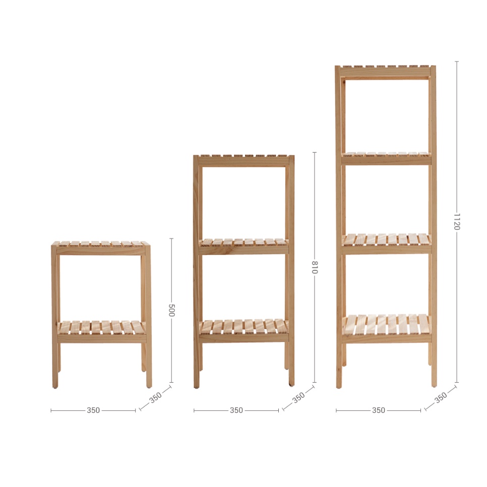 Nowship hcm - Kệ gỗ trang trí đa năng nhiều tầng thương hiệu MW FURNITURE