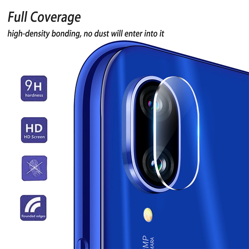 Miếng dán màn hình 9D HD Full Cover Clear Lens Film Xiaomi Redmi Note 9 8 9 Pro Max 9S 5 6 7 S Redmi 7 7A 8A 5A 6 6A Camera Protective Glass