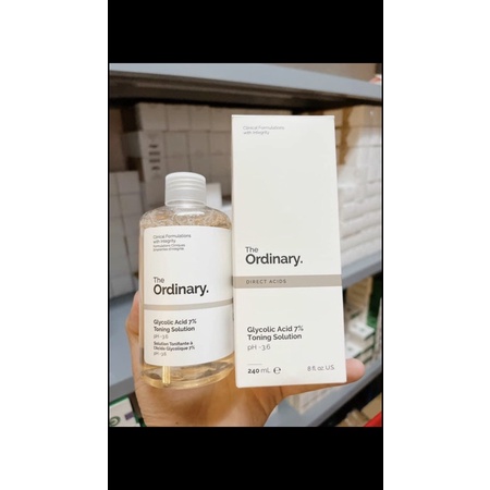 toner the Ordinary Glycolic Acid 7%