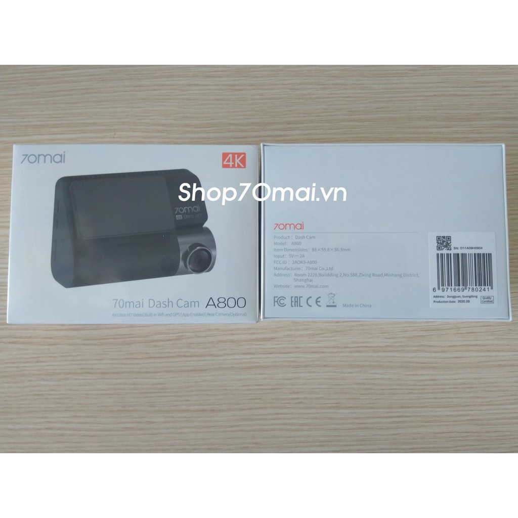 Xiaomi 70mai A800S 4k Quốc tế - Camera hành trình 70mai A800s giá sỉ | BigBuy360 - bigbuy360.vn