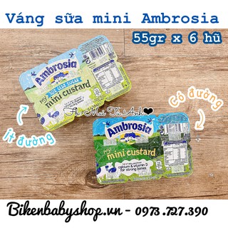 Váng sữa ambrosia uk vì 6hx55g date 04/2022