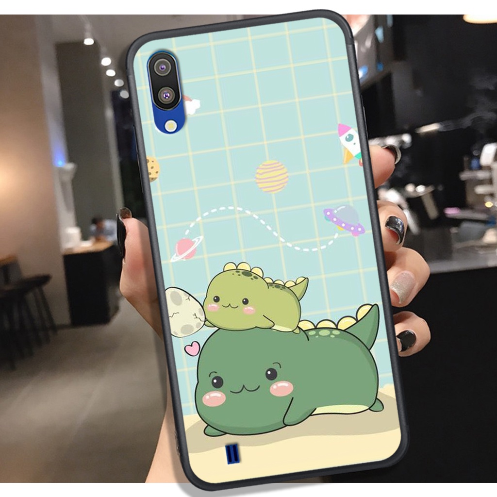 [HOT]ỐP SAMSUNG A10 - M10 _ A01 - A02 , IN HÌNH KHỦNG LONG CHIBI SIÊU DỄ THƯƠNG.