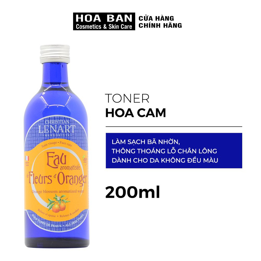 [Có Bill] Nước Hoa Hồng CHRISTIAN LENART 200ml