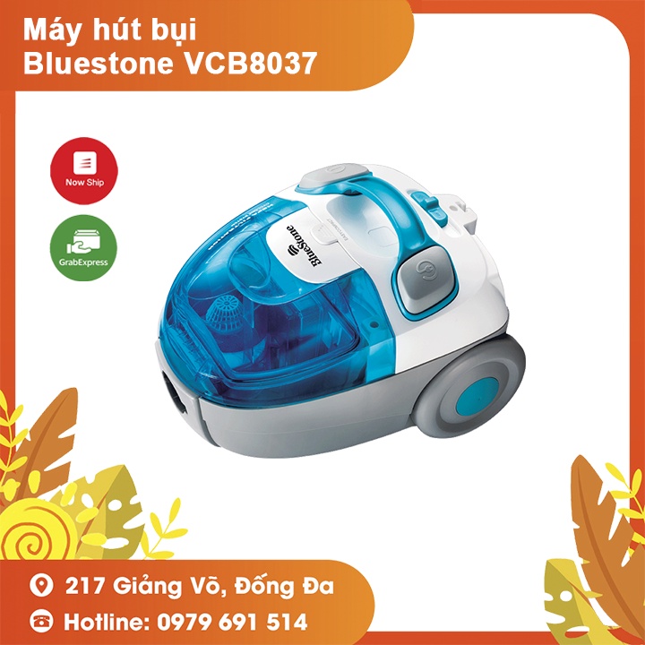 [Mã 154ELSALE2 giảm 7% đơn 300K] Máy hút bụi Bluestone VCB8037 1600W