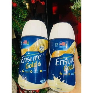 Sữa ensure Gold nước 220ml - Thùng vị Socola, Vani