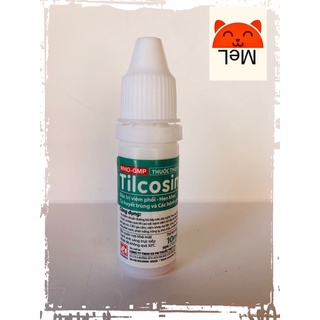 Dứt hen khẹc, khò khè trên gà đá-Tilcosin 10ml dạng uống