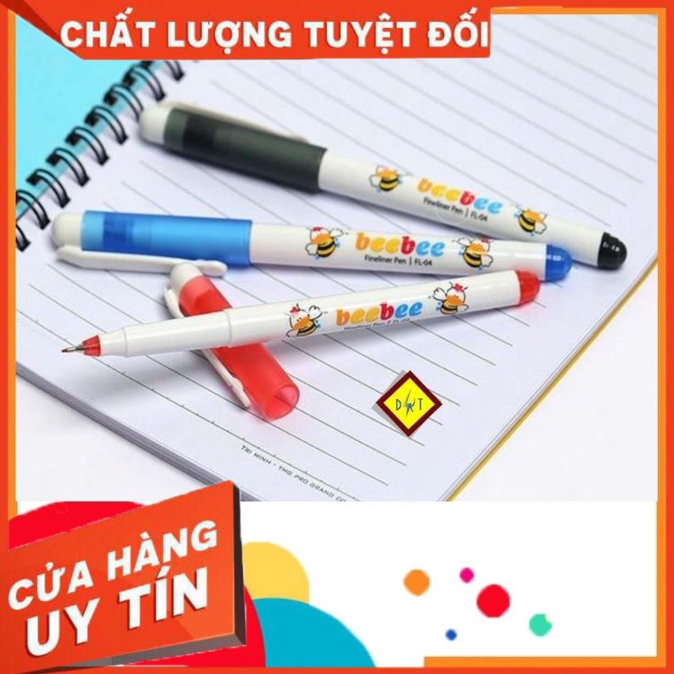 Bút lông kim Thiên Long FL 04 viết lông kim TL Đủ 3 Màu XANH-ĐỎ-ĐEN CAM KẾT CHÍNH HÃNG