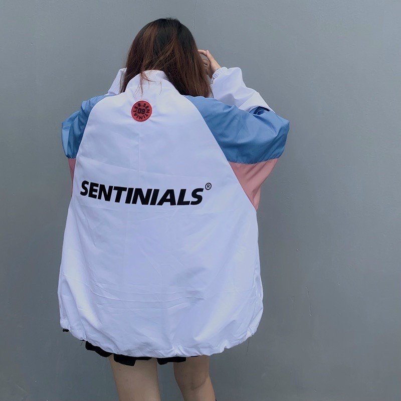 Áo gió nam nữ SENTINALS chất vải gió form unisex, Áo khoác dù mẫu hot trend