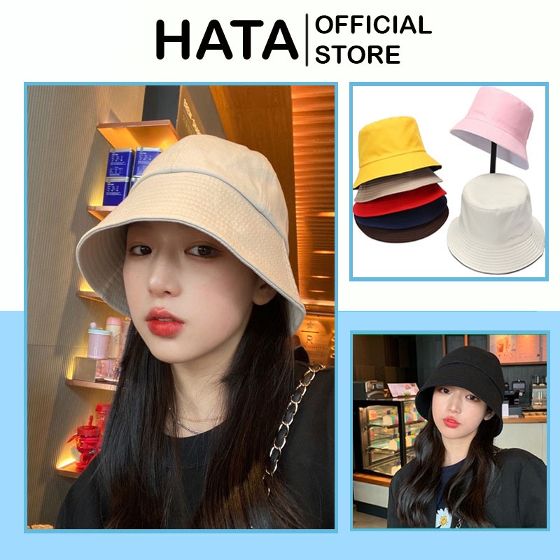 Mũ Nón BUCKET Tai Bèo 341 Nhiều Màu Phong Cách ULZZANG Cực Đẹp