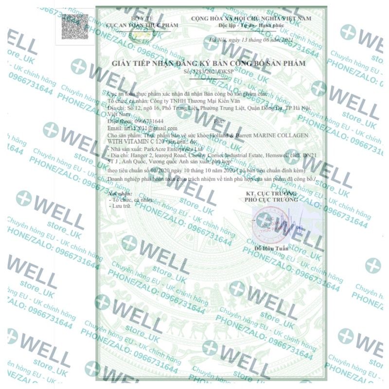Viên uống collagen thủy phân thế hệ mới 3000mg làm trắng da 180 viên Marine- Hàng air chuẩn UK