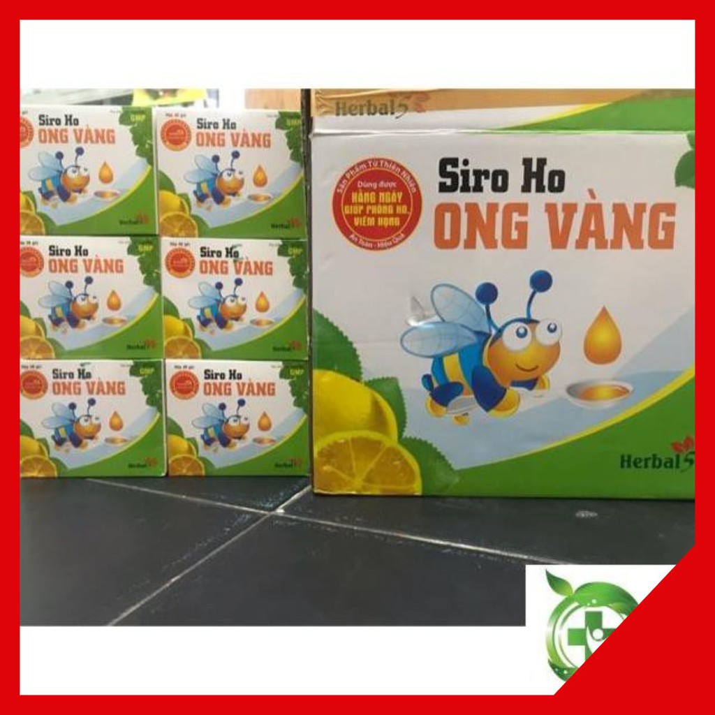 SIRO HO ONG VÀNG- giảm ho, đau rát họng